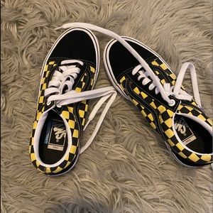 Yellow vans